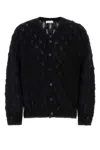 1989 Studio Black Mohair Blend Cardigan In Black