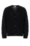1989 Studio Black Mohair Blend Cardigan