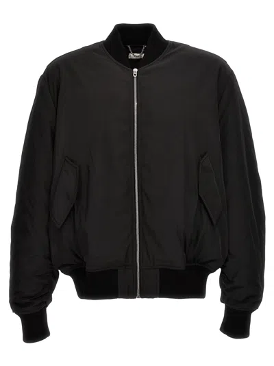 1989 STUDIO 1989 STUDIO BLACK POLYESTER MEN'S BOMBER