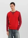 1989 Studio Block Crew Neck Sweater In Multi