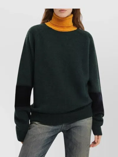 1989 STUDIO BLOCK DESIGN TURTLENECK SWEATER
