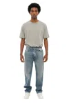 1989 Studio Blue Mid Rise Jeans In Blue