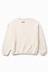 1989 Studio Body Equipment Crewneck Sweatshirt In Gold