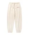 1989 Studio Jogging Pants With Embroidered Detail And Side Pockets In Neutral