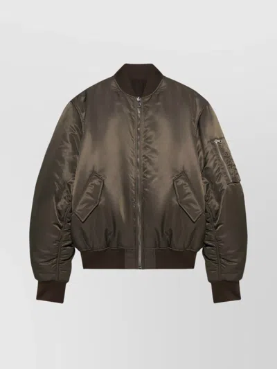 1989 STUDIO BOMBER WITH FRONT FLAP POCKETS
