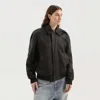 1989 Studio Brown Leather Jacket In Brown