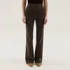 1989 Studio Flared Pinstripe Pattern Pants Striped In Neutral