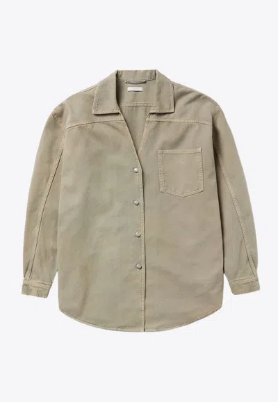 1989 Studio Button-up Denim Overshirt
