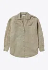 1989 Studio Light Brown Denim Overshirt