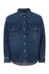 1989 Studio Camicia Ss2427 Wash2 In Blue
