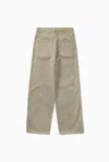 1989 Studio Light Brown Chicago Denim Pants In Brown