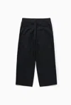 1989 Studio Chino Pleated Pants In Black