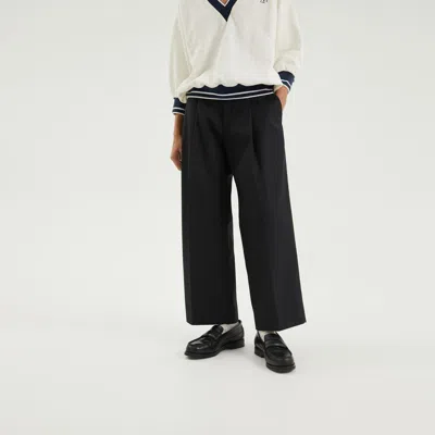 1989 Studio Chino Pleated Pants Dark Blue
