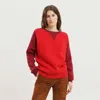 1989 Studio Block Crew Neck Sweater In Red