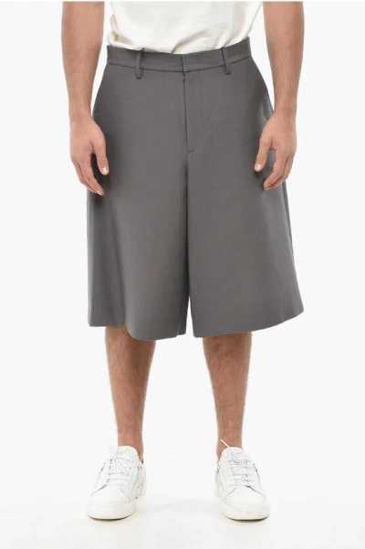 1989 STUDIO Cotton and Silk Shorts with Belt Loops