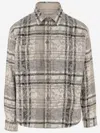 1989 Studio Jacquard Check Overshirt In Red