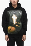 1989 Studio Graphic Divine Hoodie Kangaroo Pocket In Black