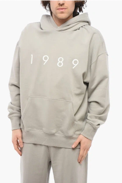 1989 STUDIO COTTON HOODIE WITH EMBOSSED LOGO