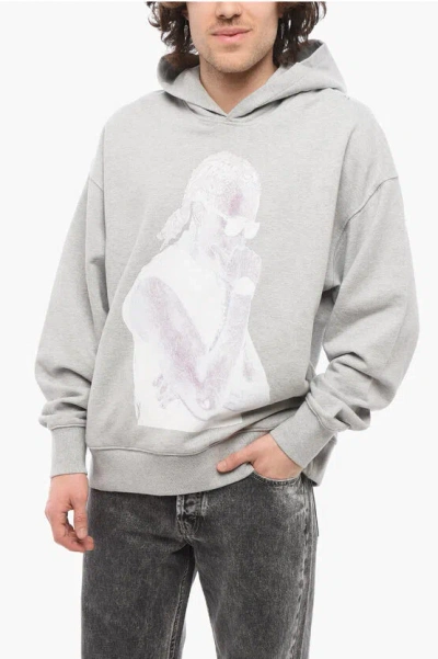1989 STUDIO COTTON SLIME HOODIE WITH FRONTAL PRINT