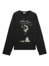 1989 Studio T-shirt Ls Jesus Black In Black