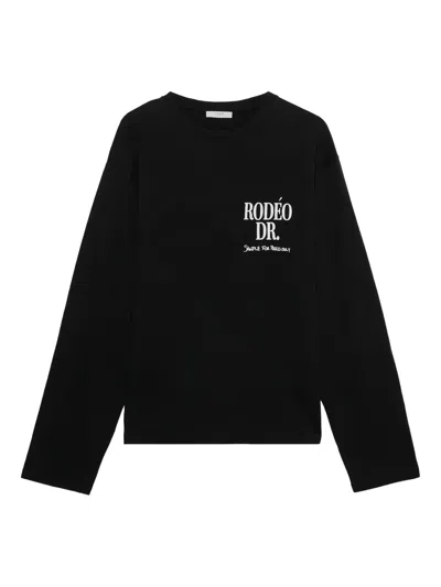 1989 Studio Cotton T-shirt In Black