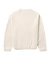 1989 Studio Crew-neck Press-button Sweatshirt In Neutral