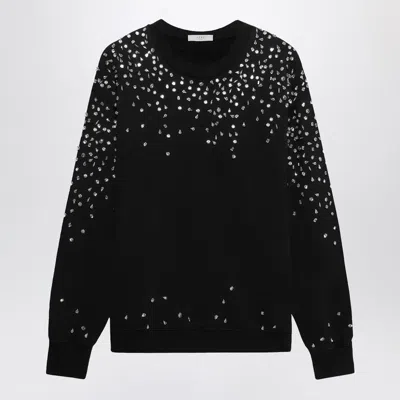 1989 STUDIO 1989 STUDIO CREW-NECK SWEATSHIRT CRYSTALS