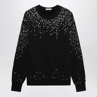 1989 STUDIO 1989 STUDIO CREW-NECK SWEATSHIRT CRYSTALS