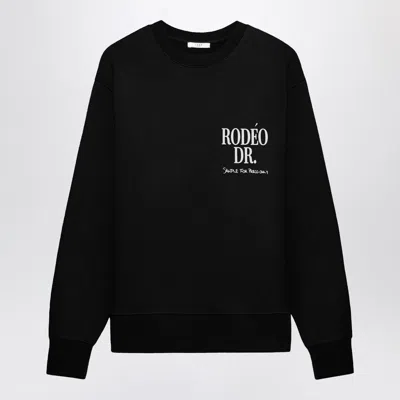 1989 STUDIO 1989 STUDIO CREW-NECK SWEATSHIRT RODEO BLACK