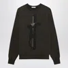 1989 Studio Cross And Amen Print Sweatshirt