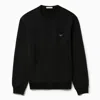 1989 Studio Crewneck Sweatshirt Ribbed Cuffs And Hem In Black