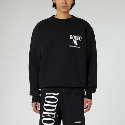 1989 STUDIO 1989 STUDIO CREW-NECK SWEATSHIRT RODEO BLACK