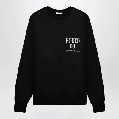 1989 STUDIO 1989 STUDIO CREWNECK SWEATSHIRT RODEO BLACK