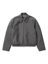 1989 Studio Light Zip-up Jacket Dark Grey In Gray