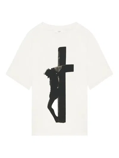 1989 Studio Cross-print T-shirt In White