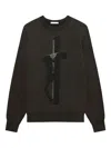 1989 Studio Cross And Amen Print Sweatshirt In Green