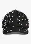 1989 Studio Crystal Embellished Baseball Cap In Black