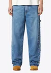 1989 Studio Over Denim Pants Crystals In Light Blue