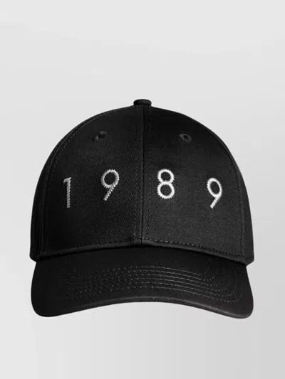 1989 Studio Curved Brim Embroidered Baseball Cap 1989 In Black