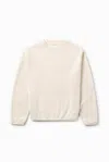 1989 Studio Cut Knit Crewneck Sweater In Burgundy