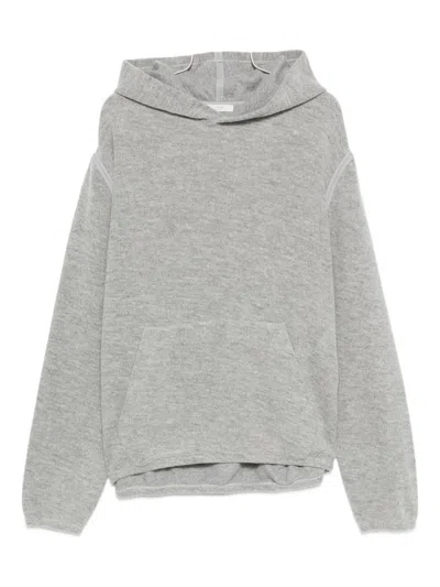 1989 Studio Cut Knit Hoodie Clothing In Gray