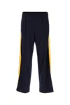 1989 Studio Dark Blue Wool Blend Joggers In Blue