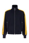 1989 Studio Dark Blue Wool Blend Sweatshirt In Black