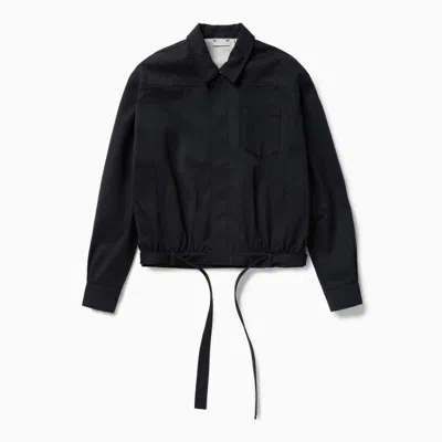 1989 Studio Dark Short Trench Jacket In Blue