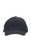 1989 Studio Logo Embroidery Denim Baseball Cap In Blue