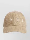 1989 Studio Baseball Cap Denim Flock 1989 In Brown
