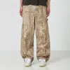 1989 Studio Denim Flock Carpenter Pants Camo In Beige