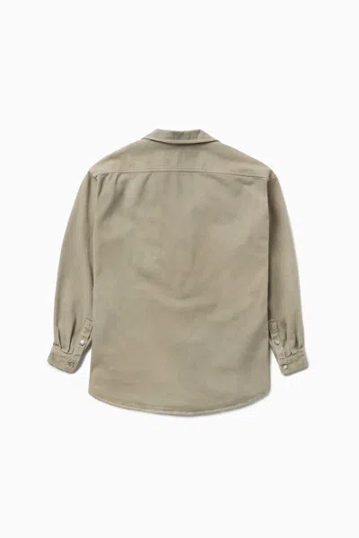 1989 Studio Denim Overshirt In Brown