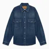 1989 Studio Shirt With Chest Pockets And Embroidered Detail In Blue