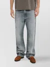 1989 Studio Rhodesian Pants In Stone Blue Denim In Gray